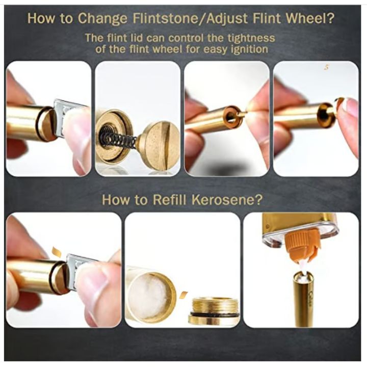 Kupferfeuerzeug – Vintage-Design, nachfüllbar & langlebig