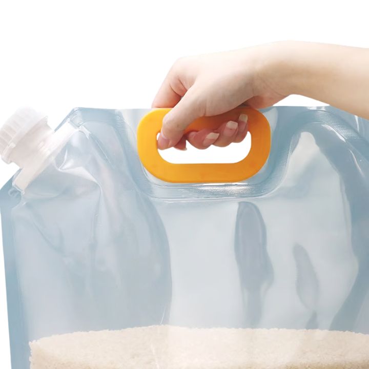 3 Stück | Groß Aufbewahrungsbeutel - Auslaufsicher, stehend und wiederverwendbar