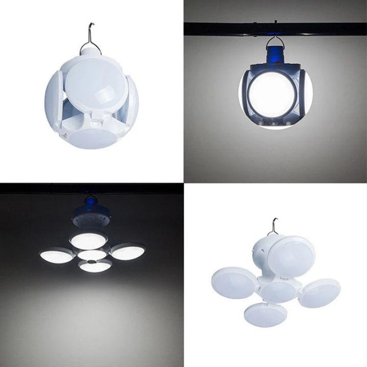 Faltbar Solar-LED-Lampe mit Clip – Bewegungsgesteuert & kabellos