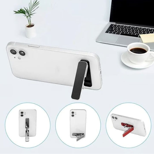 1+1 Gratis | Faltbarer Mini-Handyhalter aus Aluminium – kompakt & tragbar