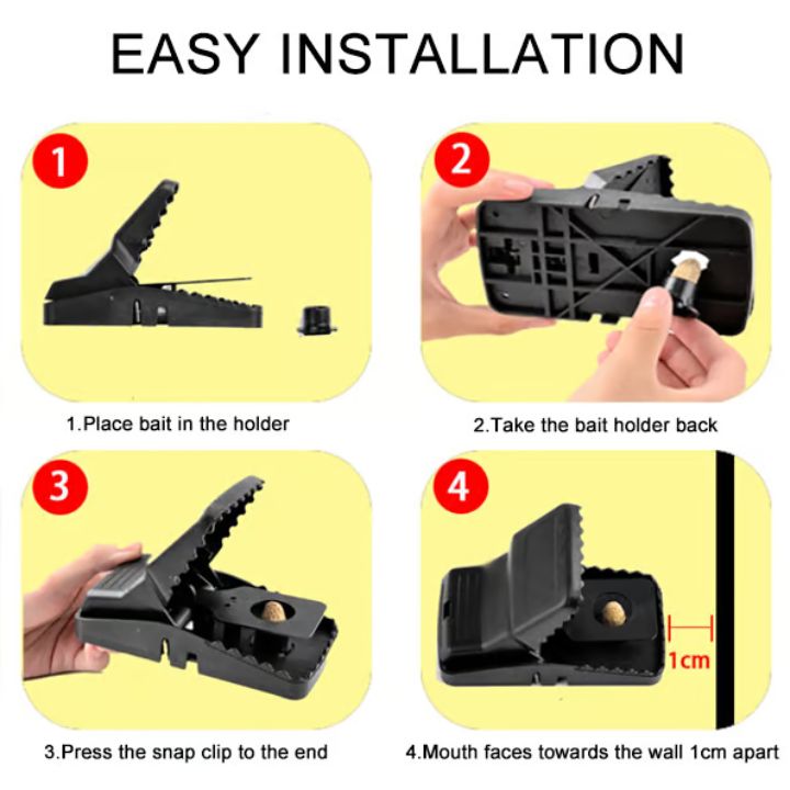 Starke Rattenfalle – Hochsensible Schnappfalle