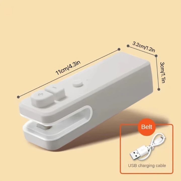 1+1 Gratis | 2-in-1 Mini Folienschweißer & Kutter – Für frische Snacks & Ordnung