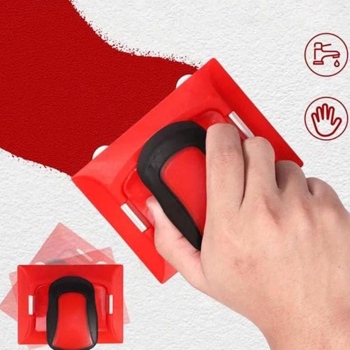 Farbroller mit Kantenführung + Gratis 2 Ersatzpads