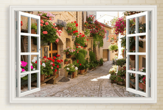 3D Wasserdichtes Landschaftswandbild – Einfach Anzubringen & Entfernen