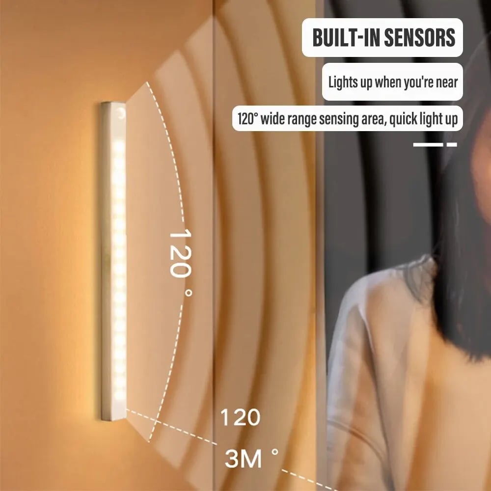 1+1 GRATIS | Kabelloses LED-Licht mit Bewegungssensor & Magnetbefestigung