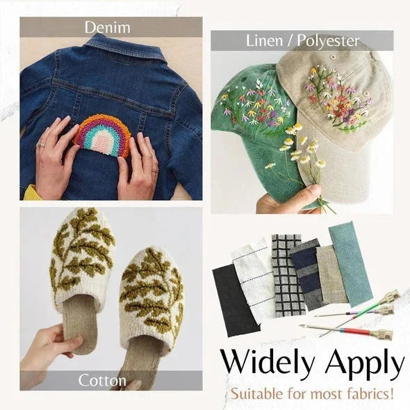 Stick-Punch Nadel Set – Komplettset für kreative Stickprojekte