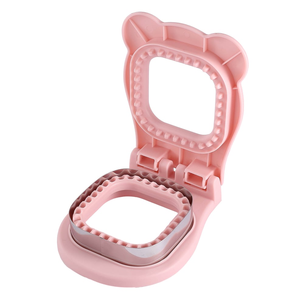 Sandwich-Ausstecher mit Versiegelung – Kinderfreundliches DIY-Set aus Edelstahl