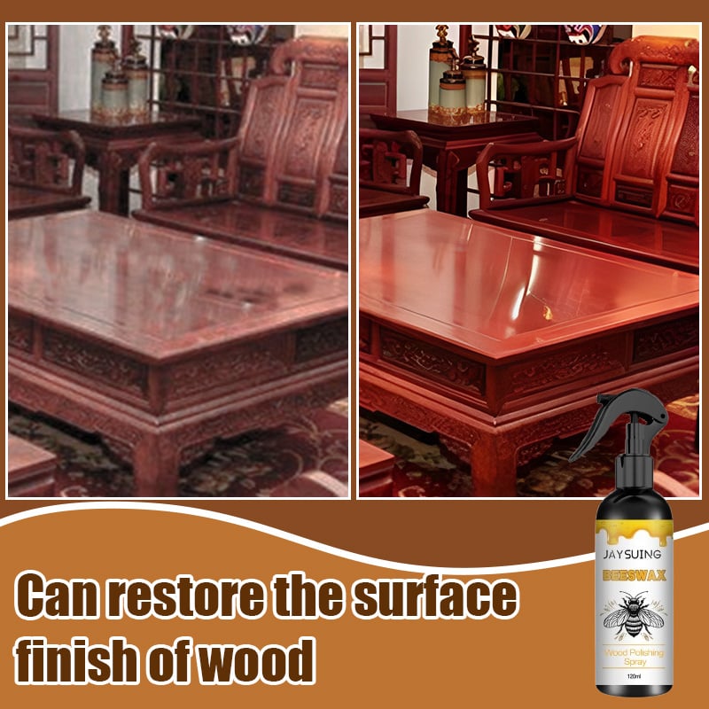 Natürliches Bienenwachs-Pflegespray – Eine kaufen, eine gratis dazu – Für natürlichen Glanz & Holzschutz!