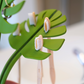 Monstera Spiegelmontierter Badezimmer-Organizer - Platzsparend mit Stilvollem Design