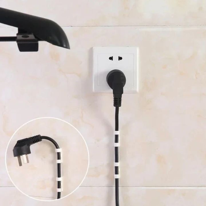 20 Stück | Selbstklebende Kabelklemmen – zur Kabelführung