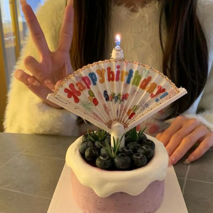 1+1 Gratis | Überraschungs-Pop-up-Fächer-Kerzenaufsatz