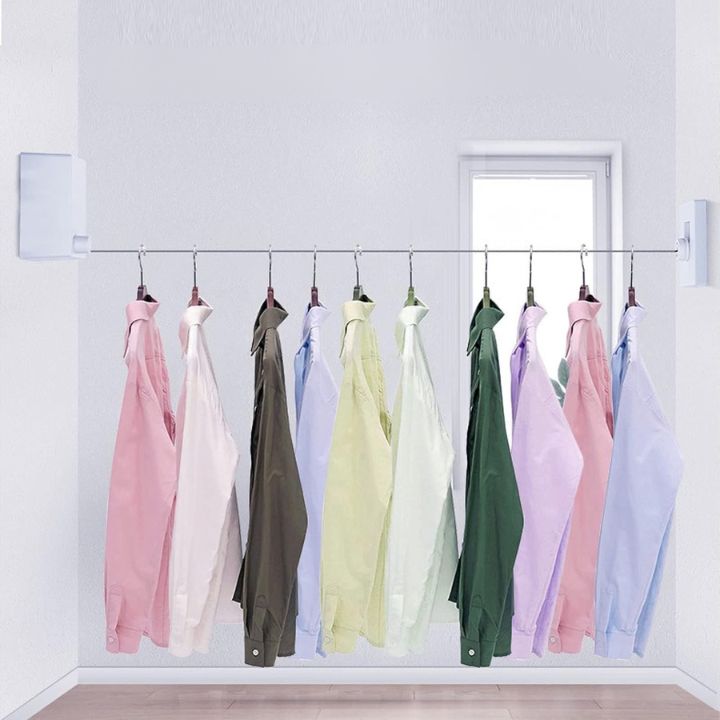 Ausziehbare Wäscheleine – Platzsparend, stabil & sicher