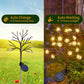 Solar-Kirschblütenlichter | Wasserdichte LED-Deko für draußen