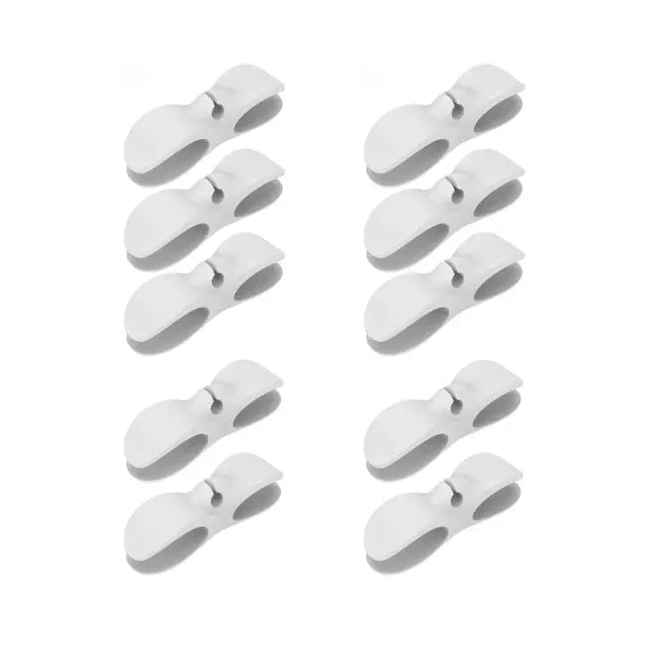 5+5 Gratis Selbstklebender kabel-organizer