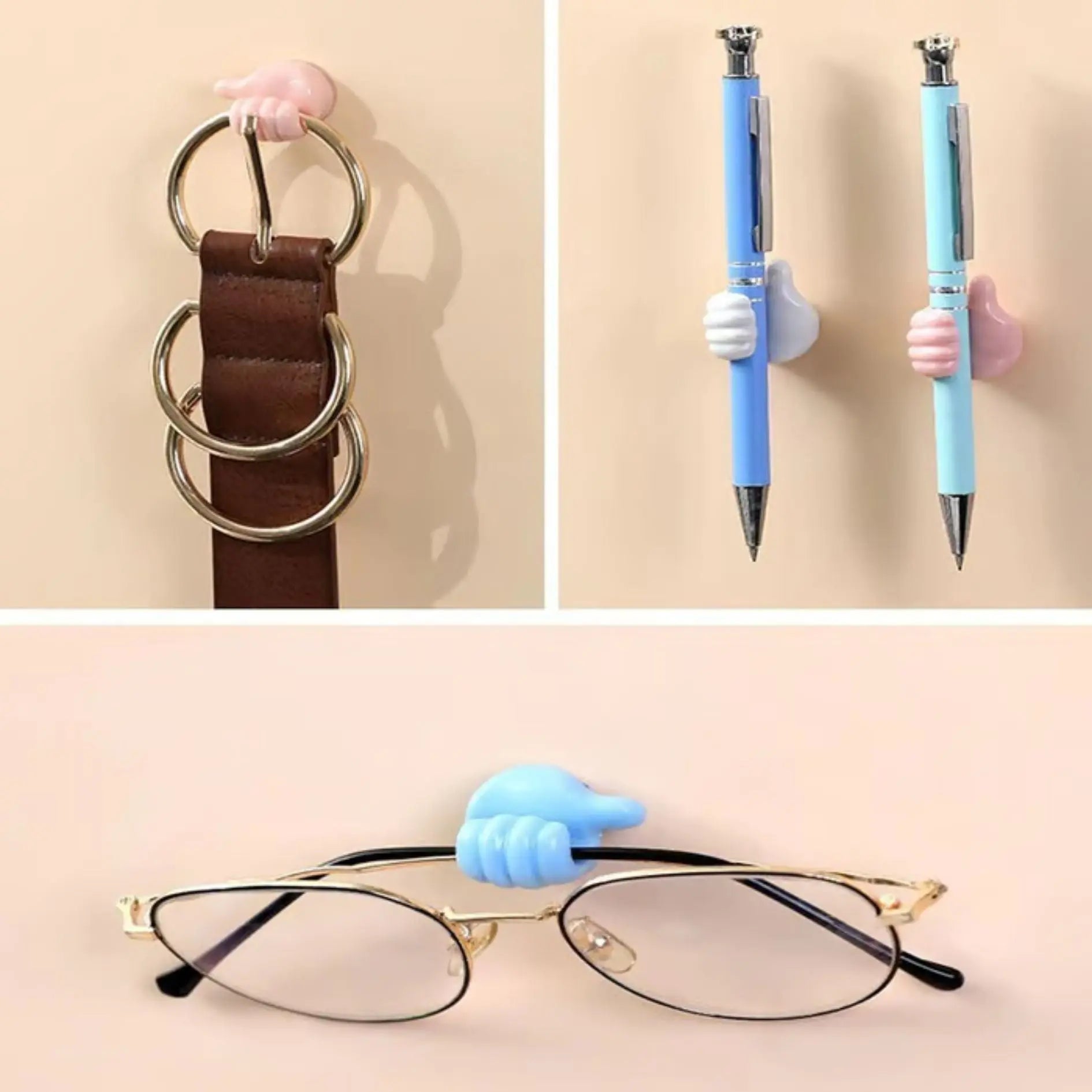 5+5 Gratis | Daumen Hoch Form Wandhaken Organizer