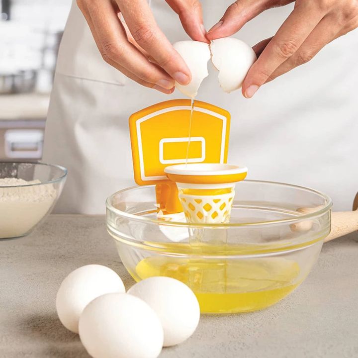 2+2 Gratis | Basketball-Eidottertrenner – Spaßiges & einfaches Küchentool