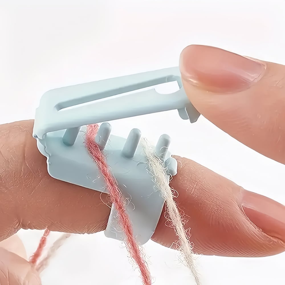 5er-Set Garnführungsring – für bequemes und schnelles Stricken & Häkeln!