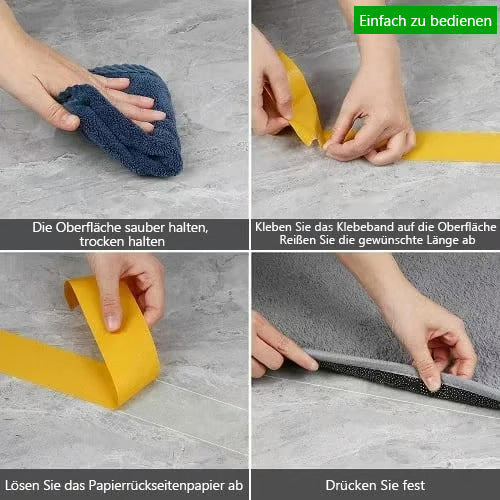 1+1 GRATIS | Doppelseitiges Durchsichtiges Allzweck Klebeband - Lässt sich ohne Rückstände entfernen