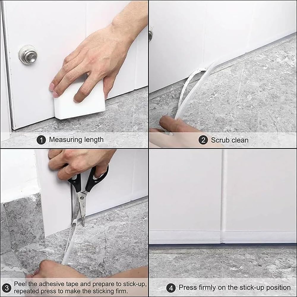 1+1 GRATIS | Türdichtungsstreifen – Schallisolierend & staubdicht