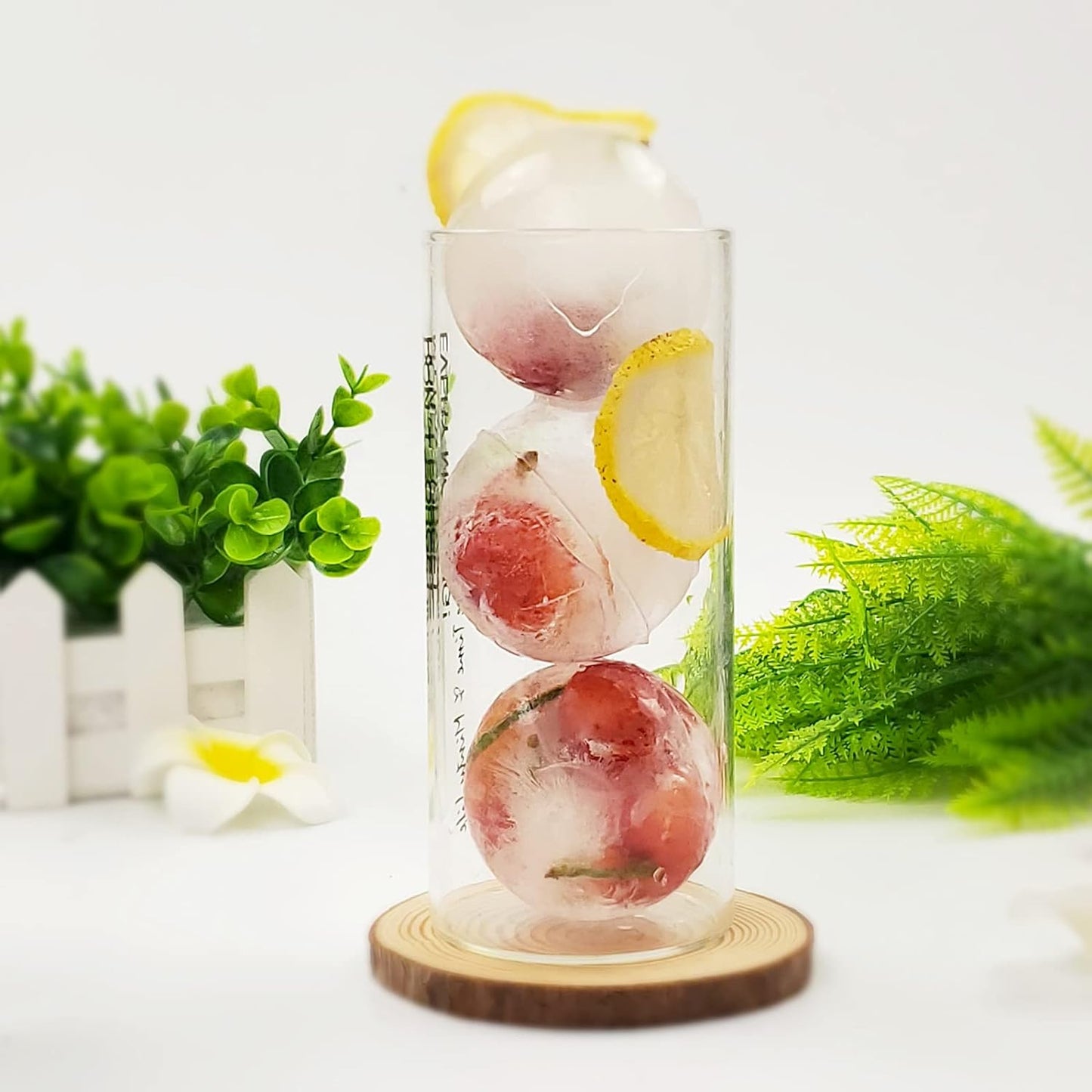 5 Stück Langsam schmelzende Eisball-Formen