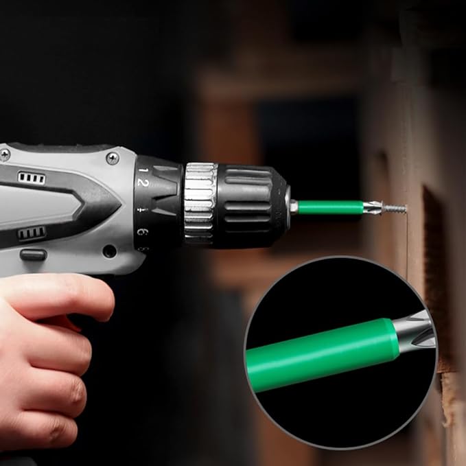 Magnetisches Schraubendreher-Bohrerbit-Set (6 Stück)