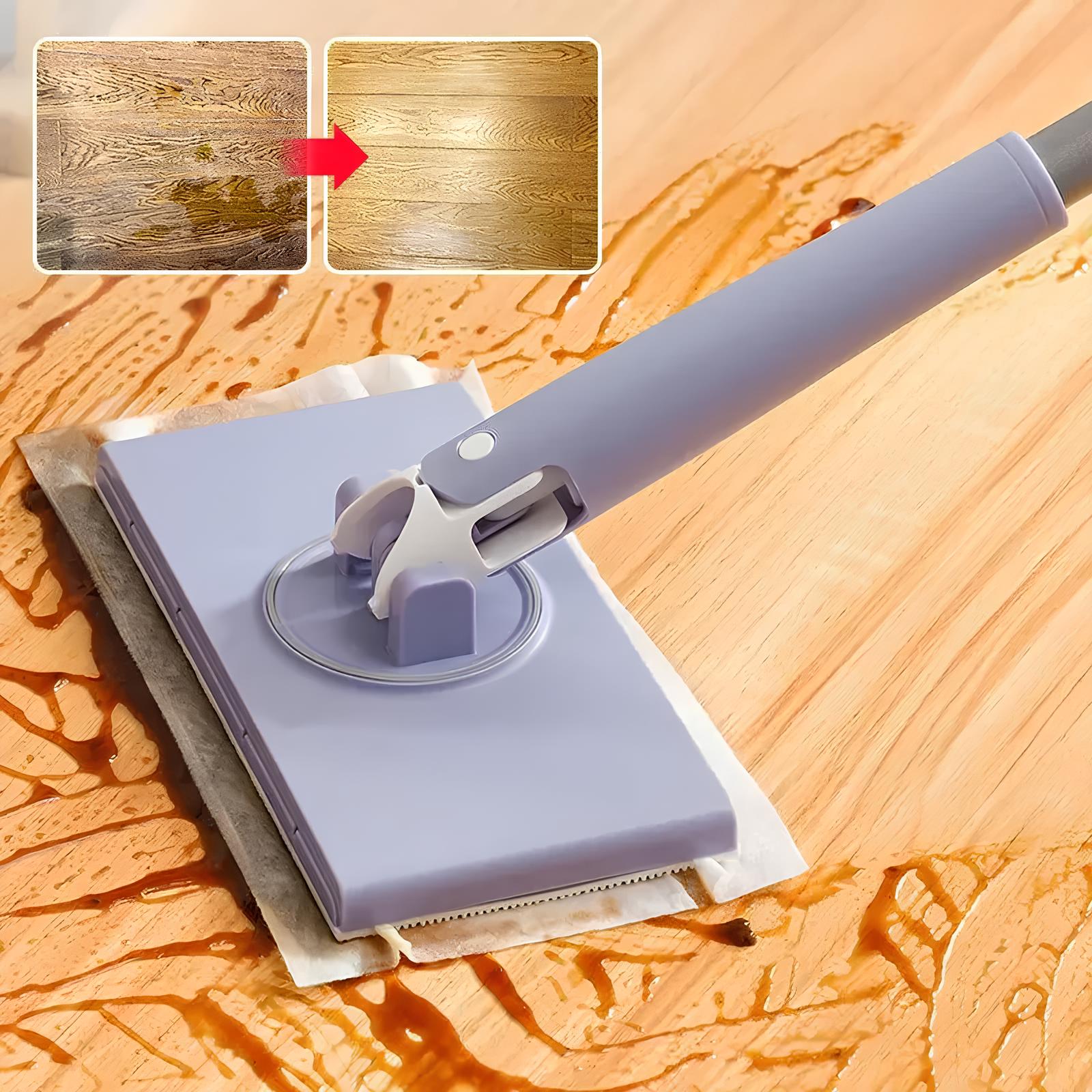 Selbstwechselnder Flachmopp (JETZT 180 % größer) + 4 GRATIS Reinigungstücher