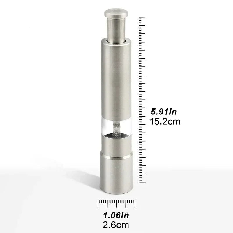 Salz- und Pfeffermühlen Set – Mit Daumendruck für müheloses Mahlen