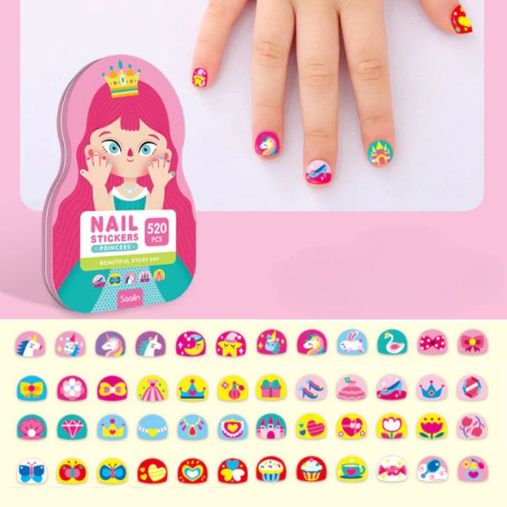 Kinder Nagelsticker-Set – Spaßige, sichere Nagelkunst