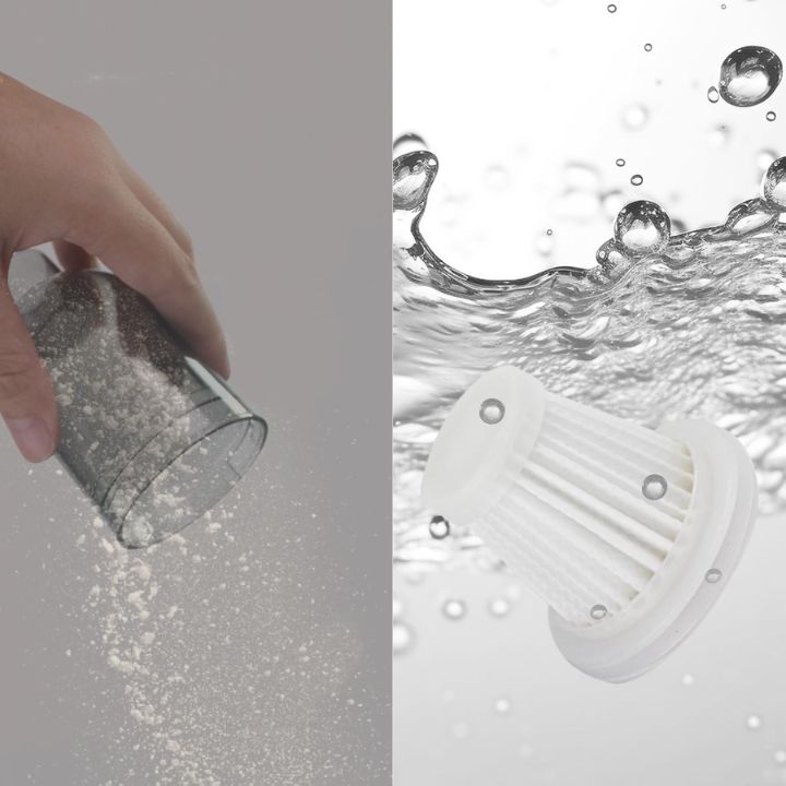 Kabelloser 3-in-1 Mini-Staubsauger – Saugen, Blasen & Bürsten in einem