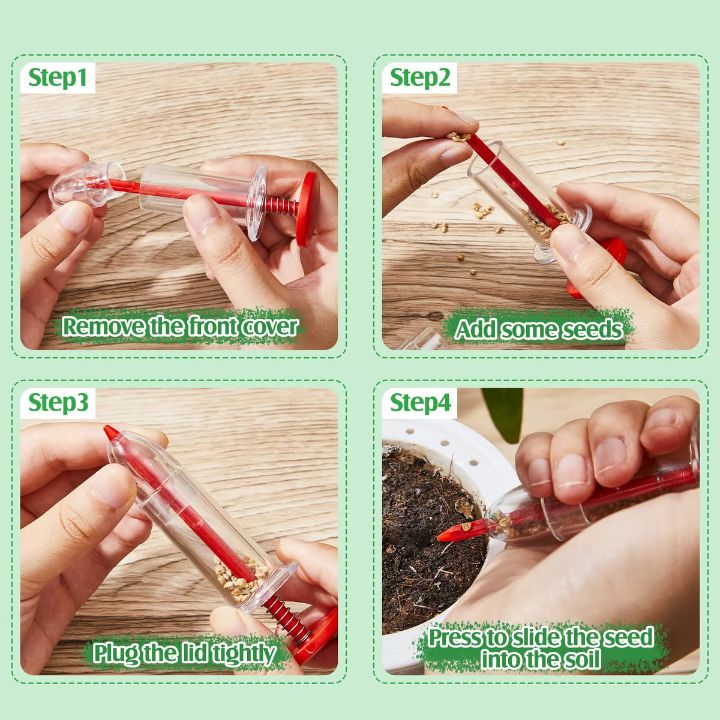 1+1 Gratis | Mini-Saatgutstreuer – Für präzise Saatgutverteilung