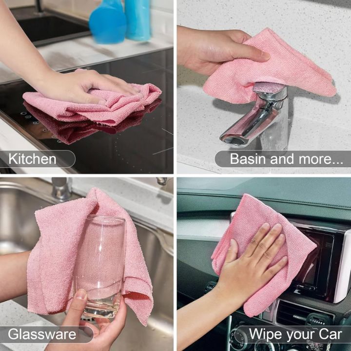 1 Roller Wiederverwendbare Mikrofasertücher (20 Blatt) – Saugfähig & Umweltfreundlich
