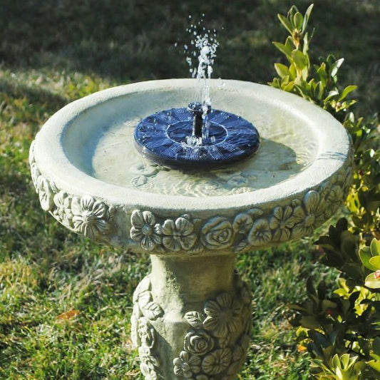 Solarbetriebener Schwimmender Gartenbrunnen