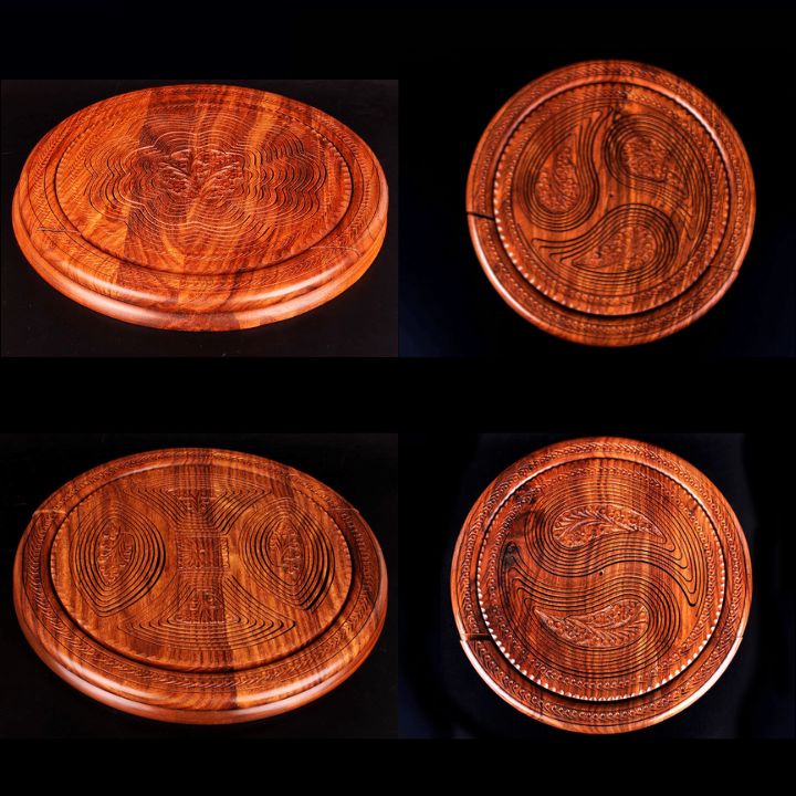 Handgefertigte Holzschale – Elegante & Funktionale Kunst