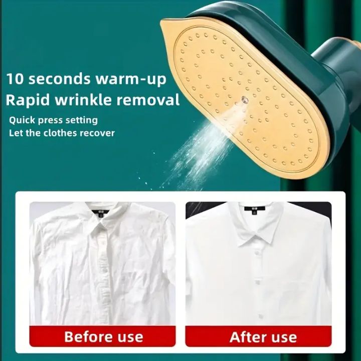 Tragbares Mini-Bügeleisen – Trocken- & Dampffunktion