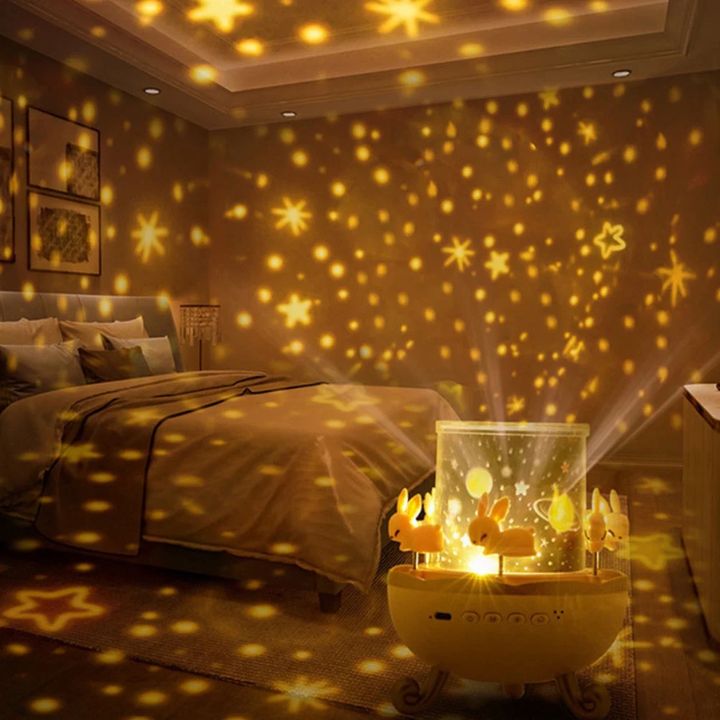 Projektor-Nachtlicht | Entspannende Lichteffekte für süße Träume