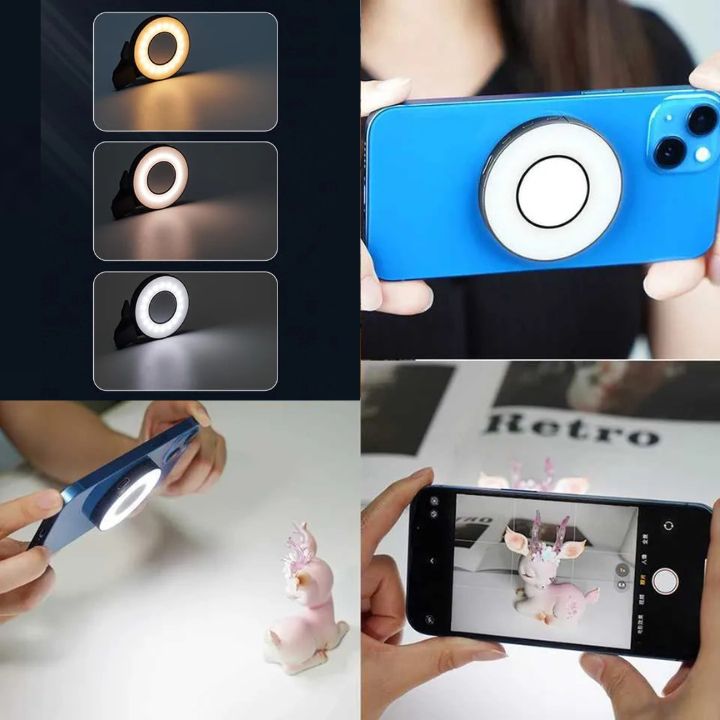 Magnetische Handy-Lampe | Tragbare LED für perfekte Beleuchtung