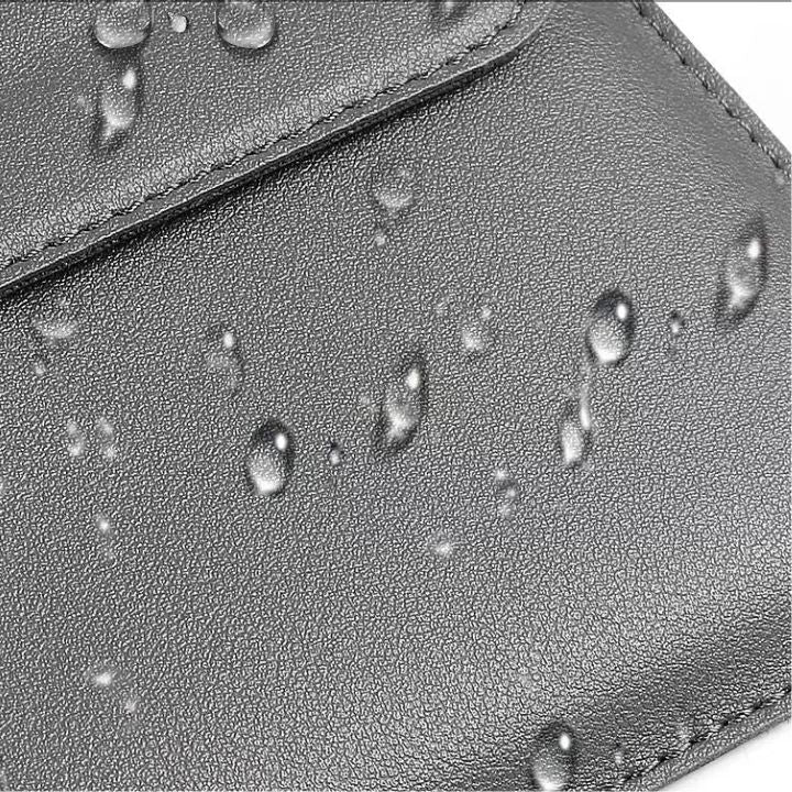 Multifunktionale Wasserdichte Laptop-Schutzhülle – PU-Leder Hülle