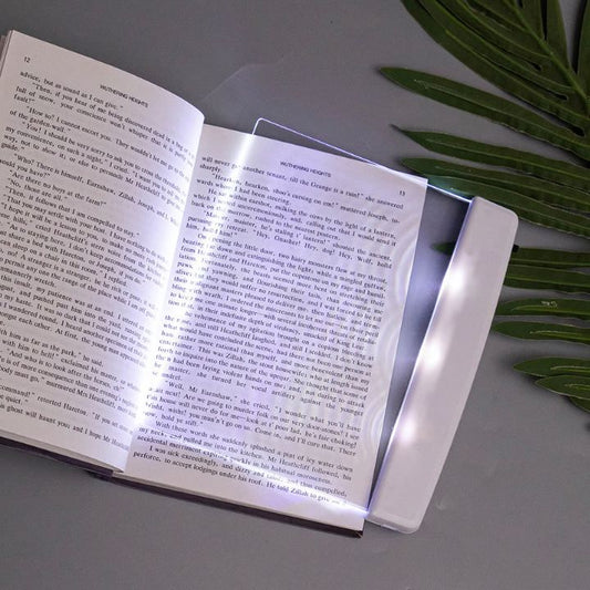 LED Leselampe Flachpanel – Nachtlicht mit 2 Helligkeitsstufen & Augenschutz