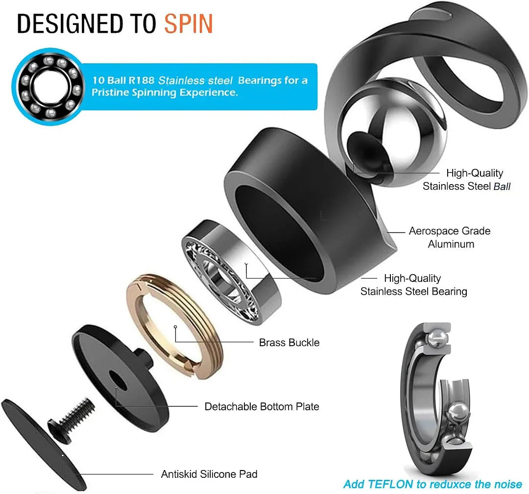 Kinetisches Schreibtischspiel mit schwebender Gravitation