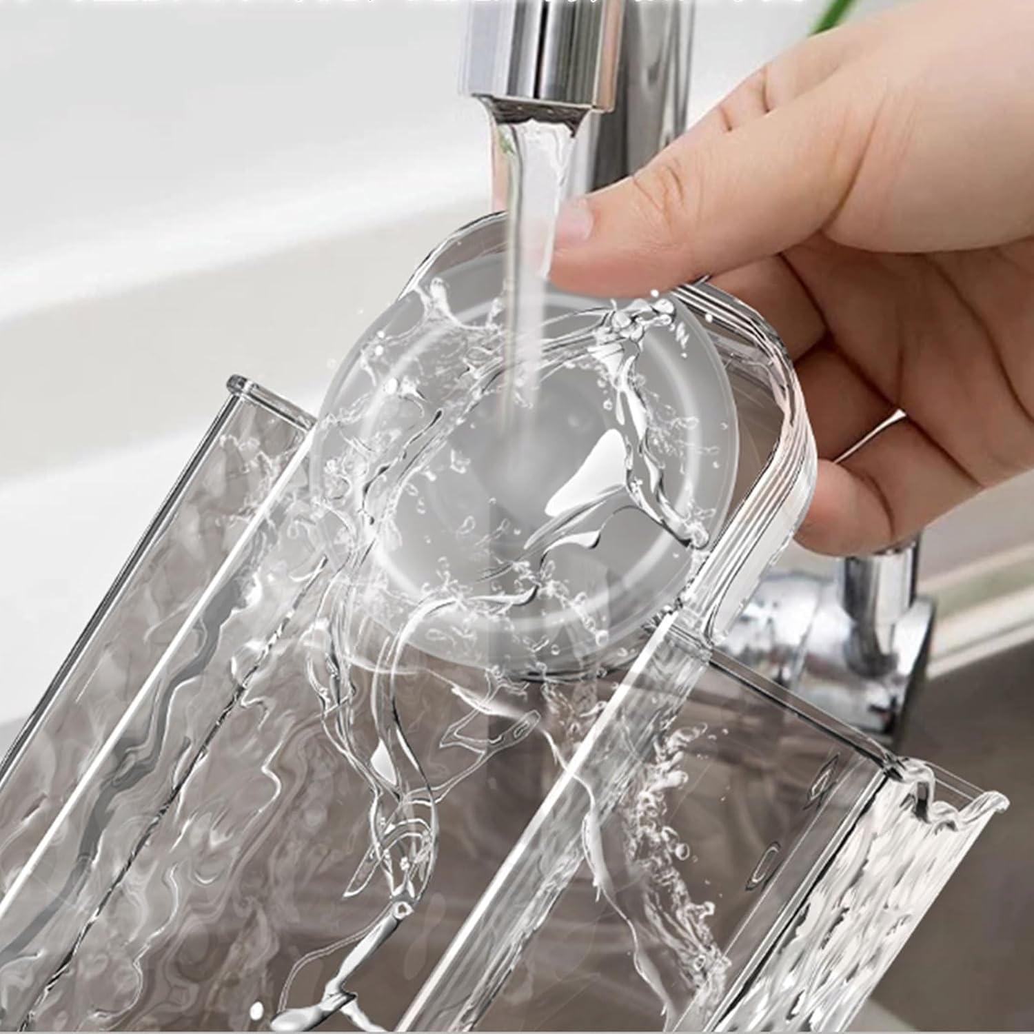 Wandmontierter Spender für Feuchttücher und Taschentücher – 1 kaufen, 1 gratis sichern!