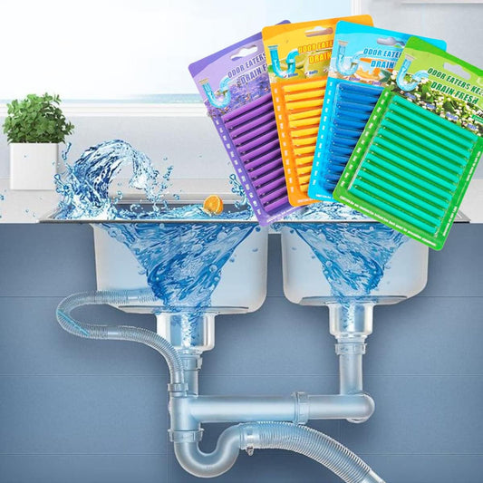 12er-Set Rohrreinigungsstäbchen – Frischer Duft und saubere Abflüsse