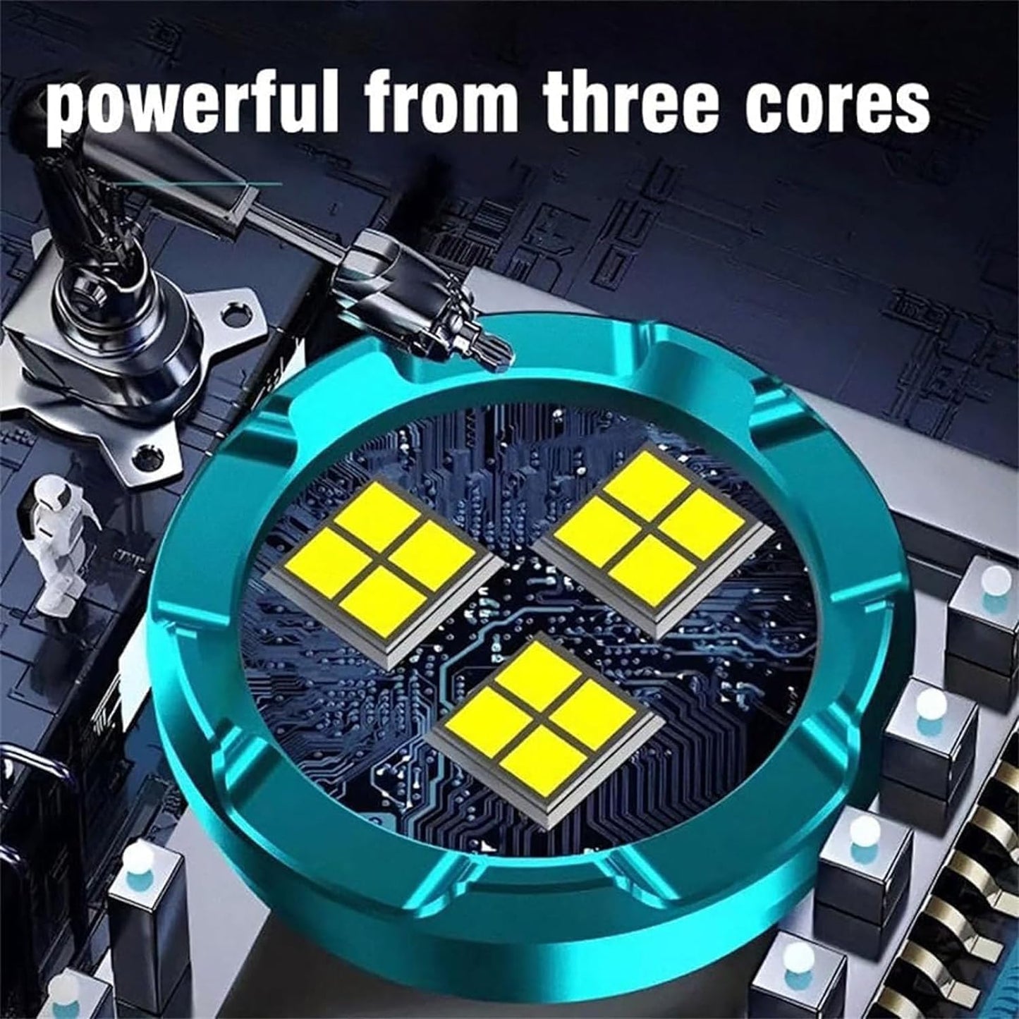 Mini-LED-Taschenlampe – Superhell & Wasserdicht mit Lichtregulierung