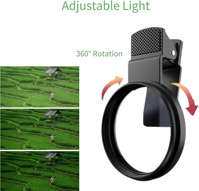 52mm CPL-Filter für Handy – Weniger Blendung & Bessere Farben