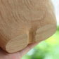 Handgefertigte Katzenvase aus Holz – Einzigartige & Umweltfreundliche Deko