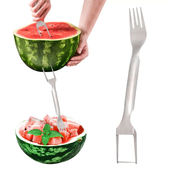 1+1 Gratis | 2-in-1 Fruchtschneider aus Edelstahl