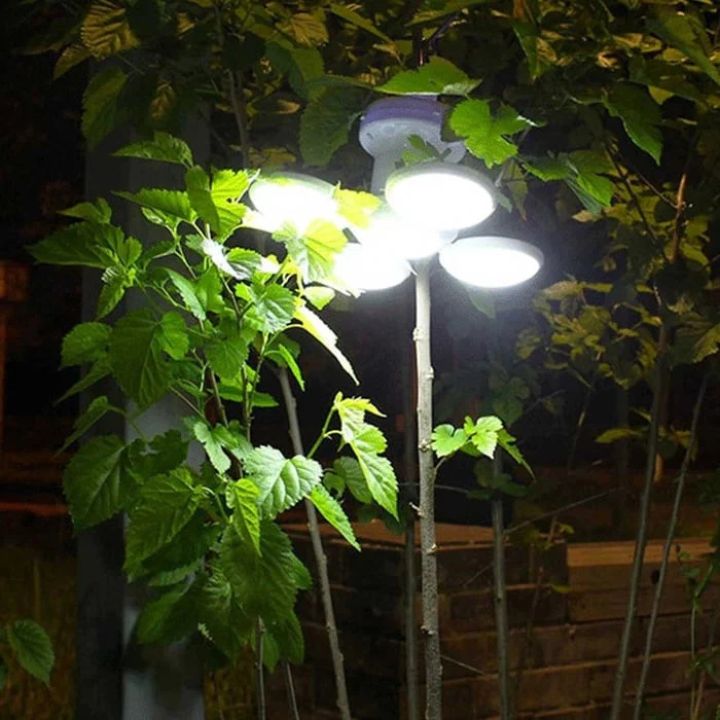 Faltbar Solar-LED-Lampe mit Clip – Bewegungsgesteuert & kabellos