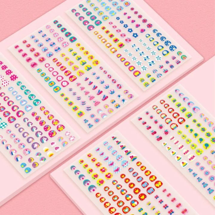Kinder Nagelsticker-Set – Spaßige, sichere Nagelkunst