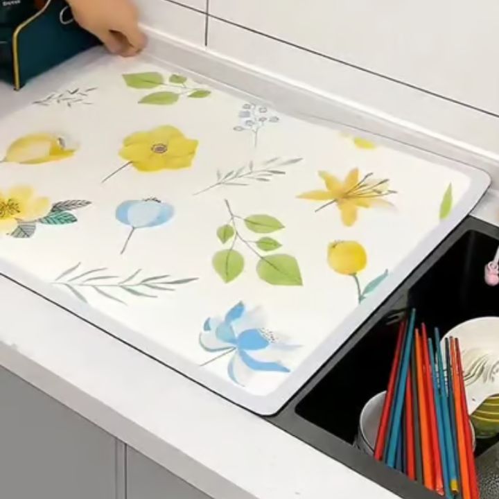 Multifunktionale Küchenmatte – Schnell Trocknend & Rutschfest