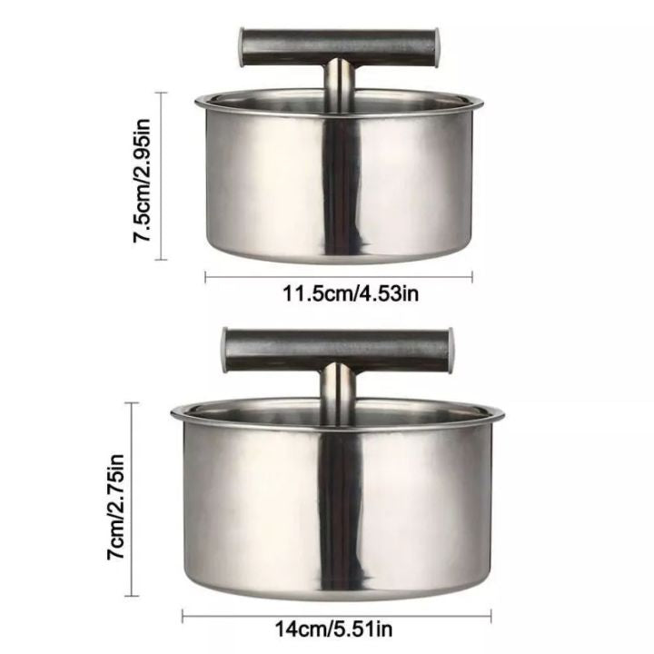 Edelstahl Fleischbällchen-Form für Perfekte Kugeln