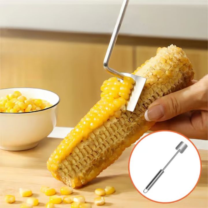 1+1 Gratis | Maisschäler aus Edelstahl – Schnell & sicher